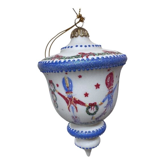 Rhyn Rivet Other - Rhyn Rivet Fine Porcelain Hand Painted Holiday 3 Toy Soldier Glitter Ornament